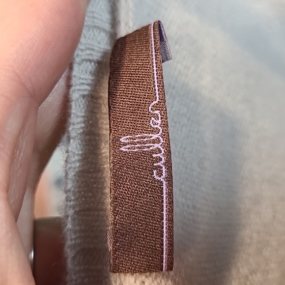 Cullen Cashmere Sweater Size Medium Luxury Mocha Minimalist Academia Old Money - Picture 11 of 14